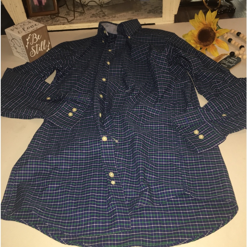 NWOT Chaps Dress Shirt Flannel